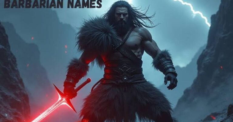 400+ Barbarian Names: Male, Female & funny name ideas
